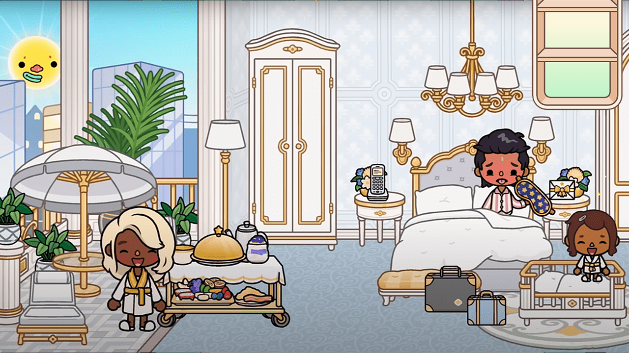 Toca Boca build a 5-star hotel screenshot