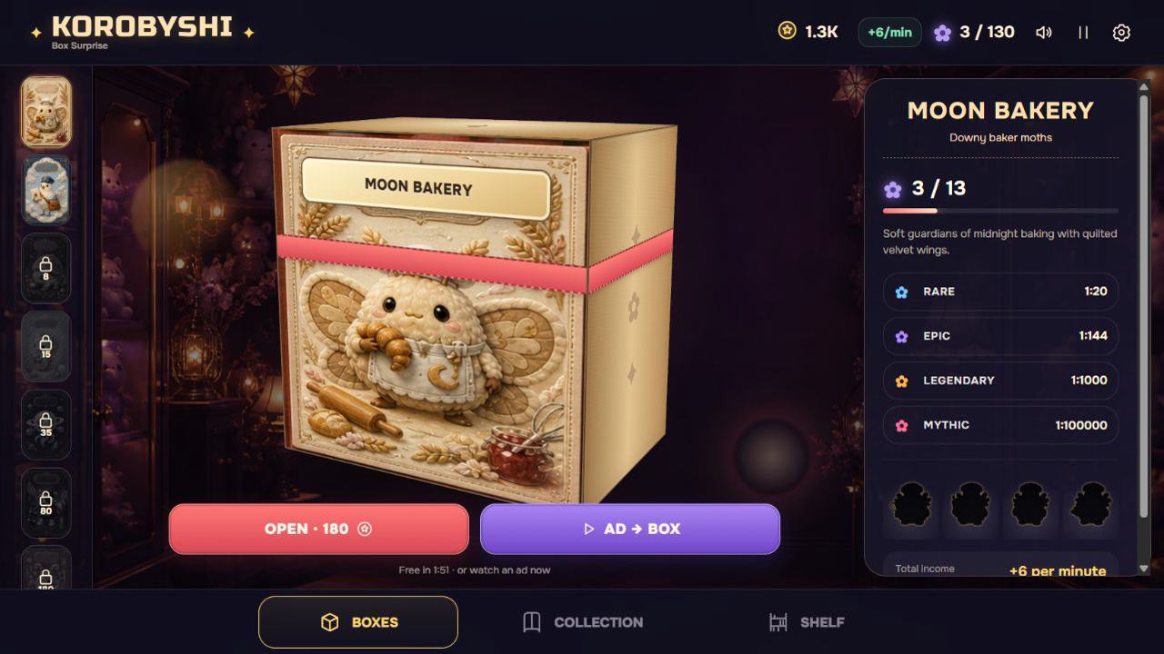 Korobyshi: Box Surprise — screenshot 1