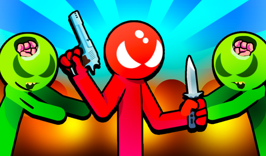 Stickman vs Zombies: Stickman Party Warriors game