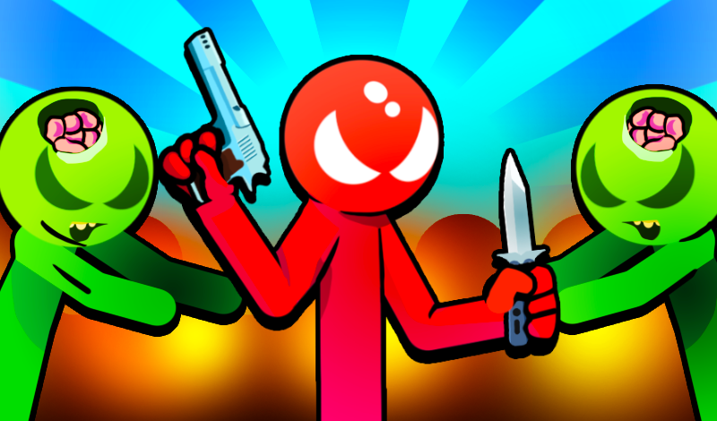 Stickman vs Zombies: Stickman Party Warriors game cover