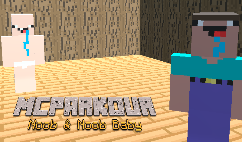 MCParkour Noob & Noob Baby game cover