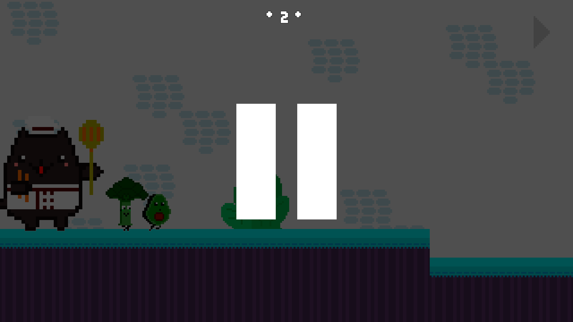 Cat Chef vs Fruits - 2 Player screenshot