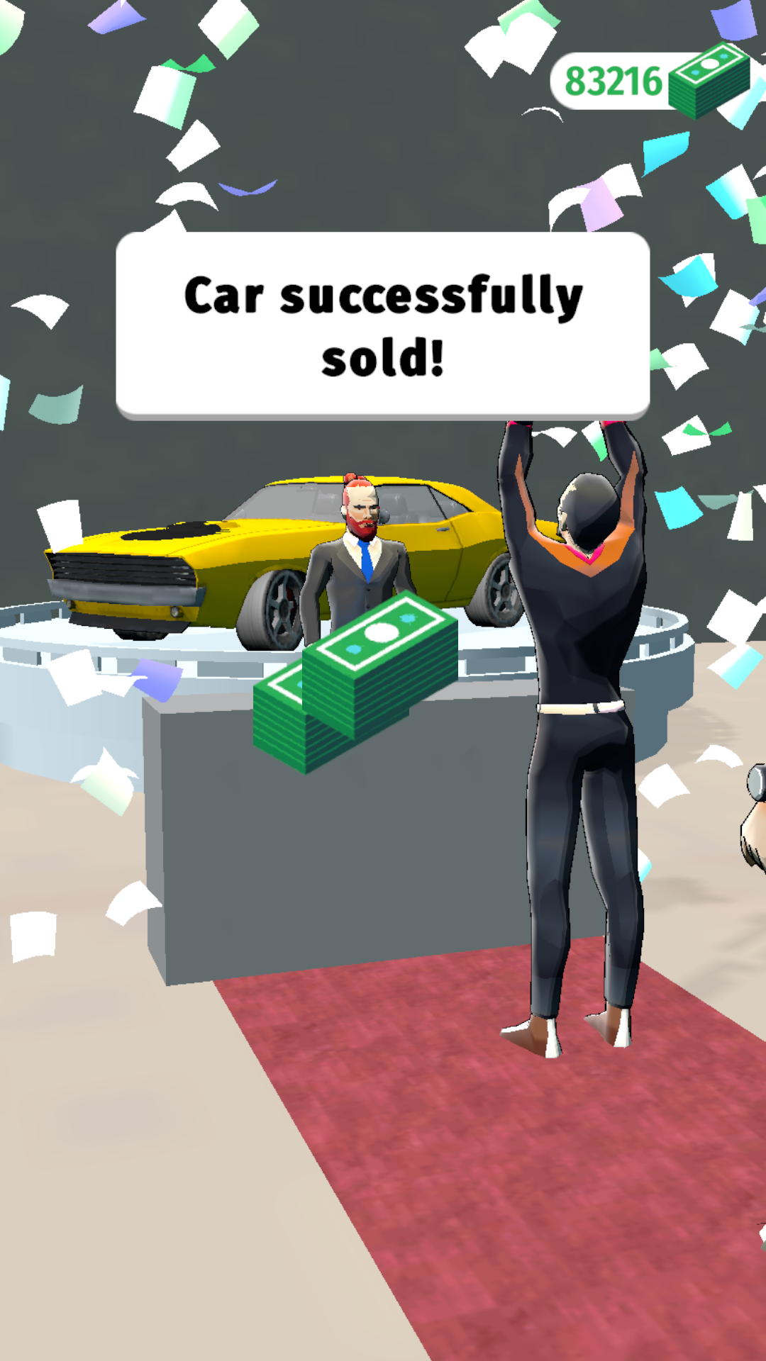 Merge Car Auction 3D! screenshot 12