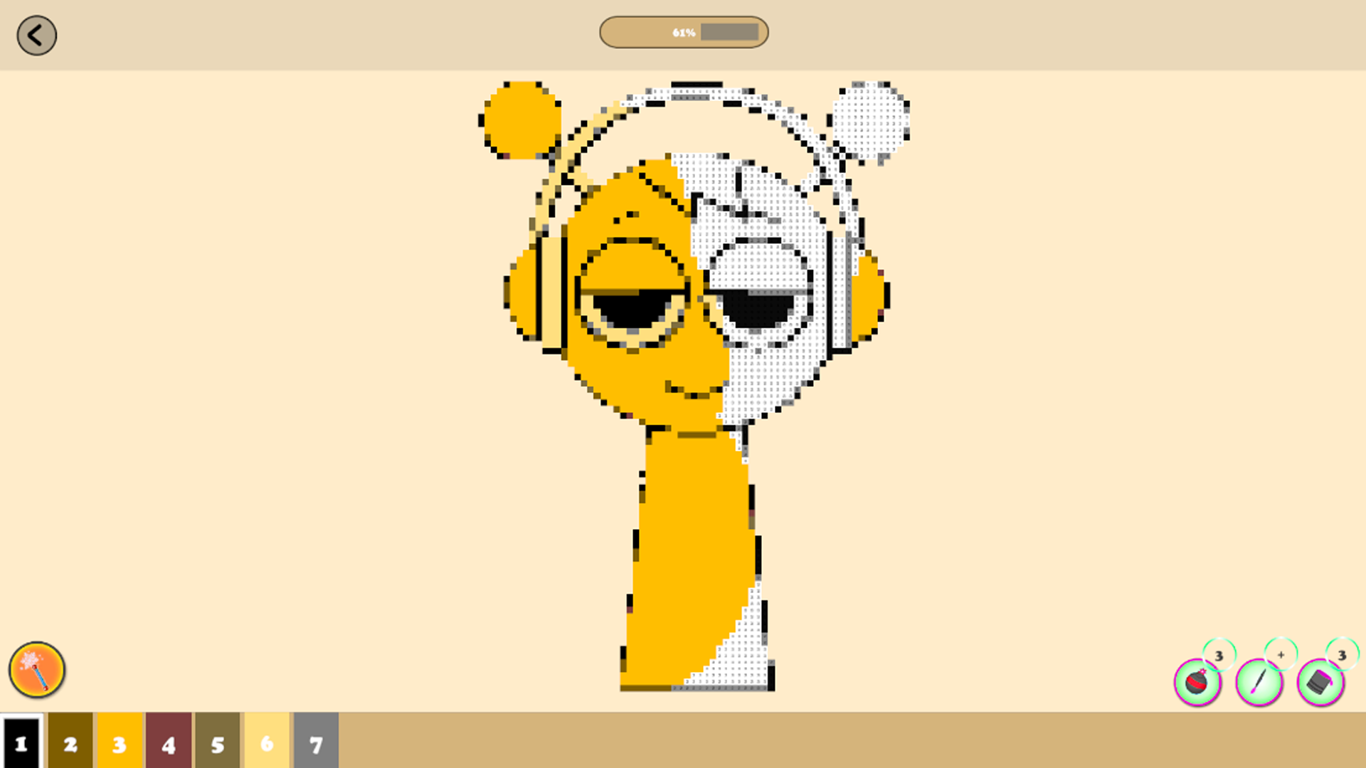 Sprunki: Paint by Numbers screenshot