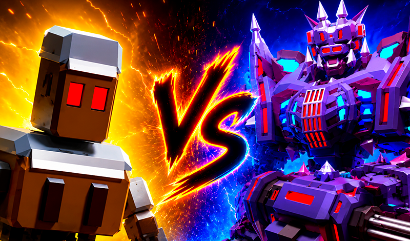 Ragdoll Robot Fighting game cover