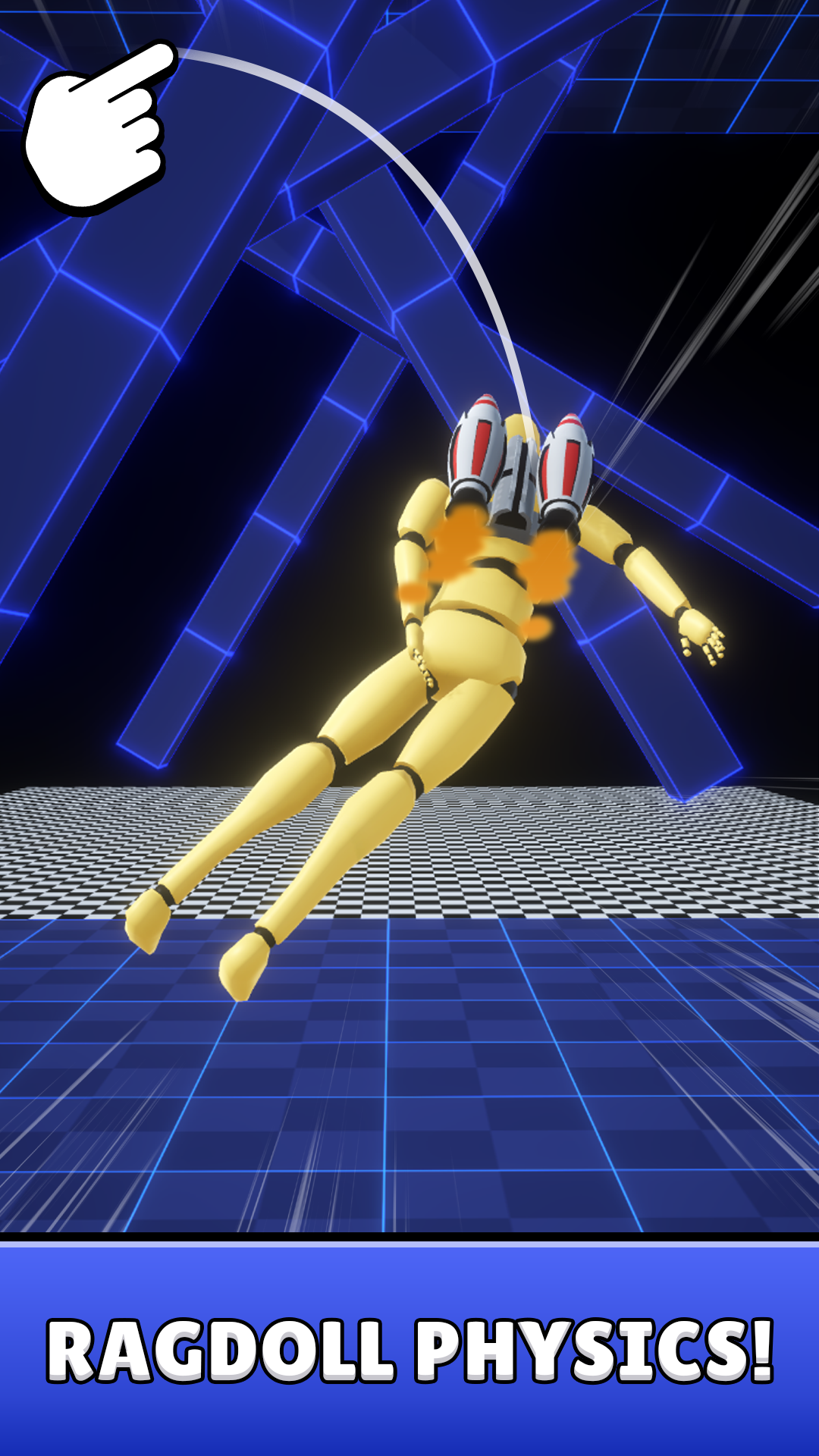Rocket Man! Ragdoll Challenge! screenshot 6