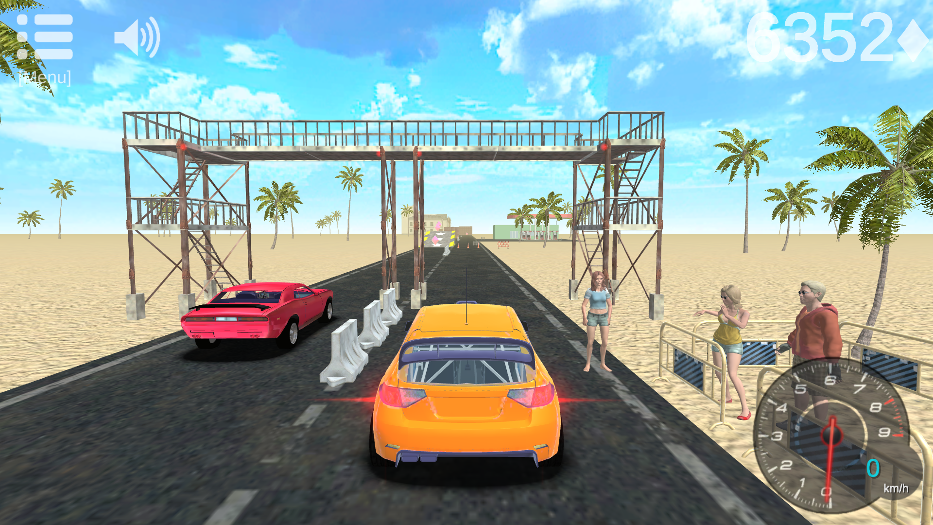 Race with dinosaurs screenshot