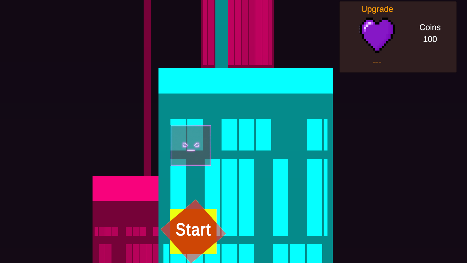 Neon Dash Cube — screenshot 2