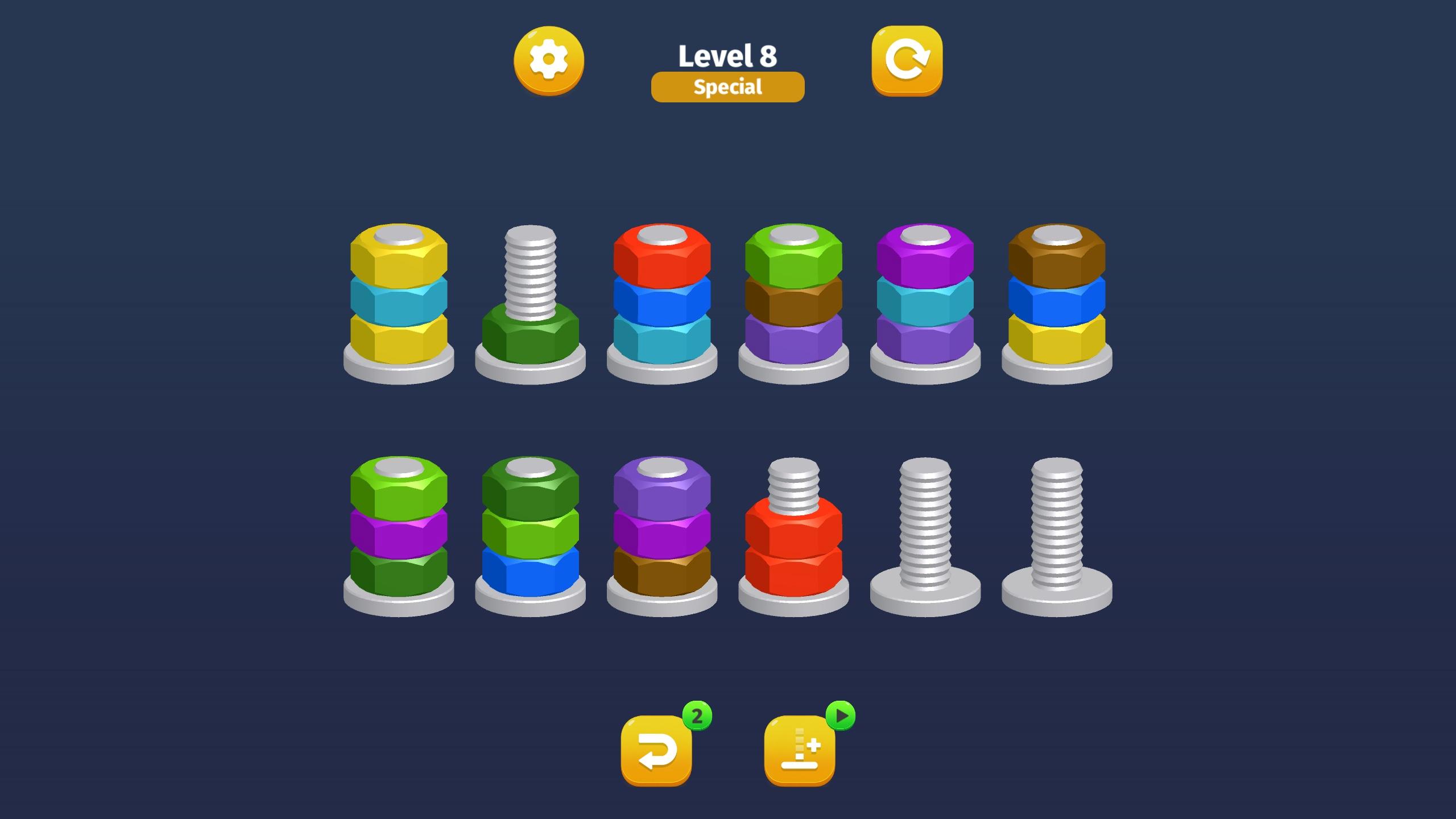 Nut Sort: Color Puzzle Game screenshot