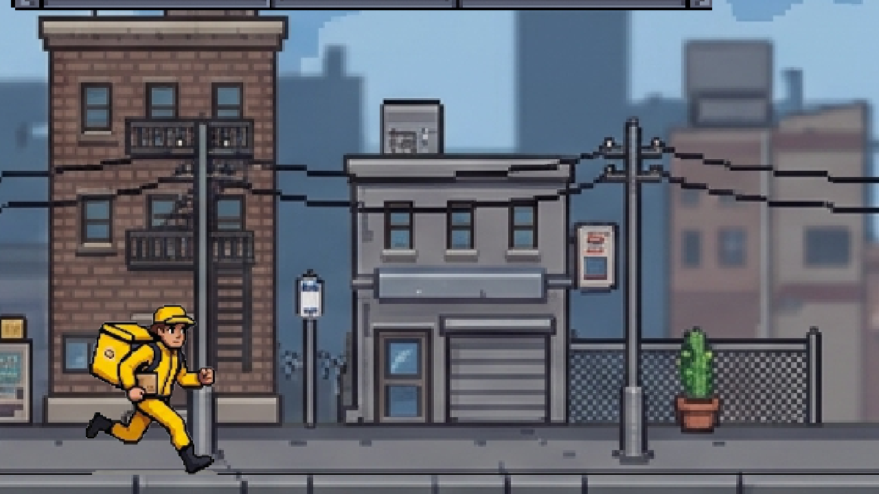 Courier Parkour — screenshot 1