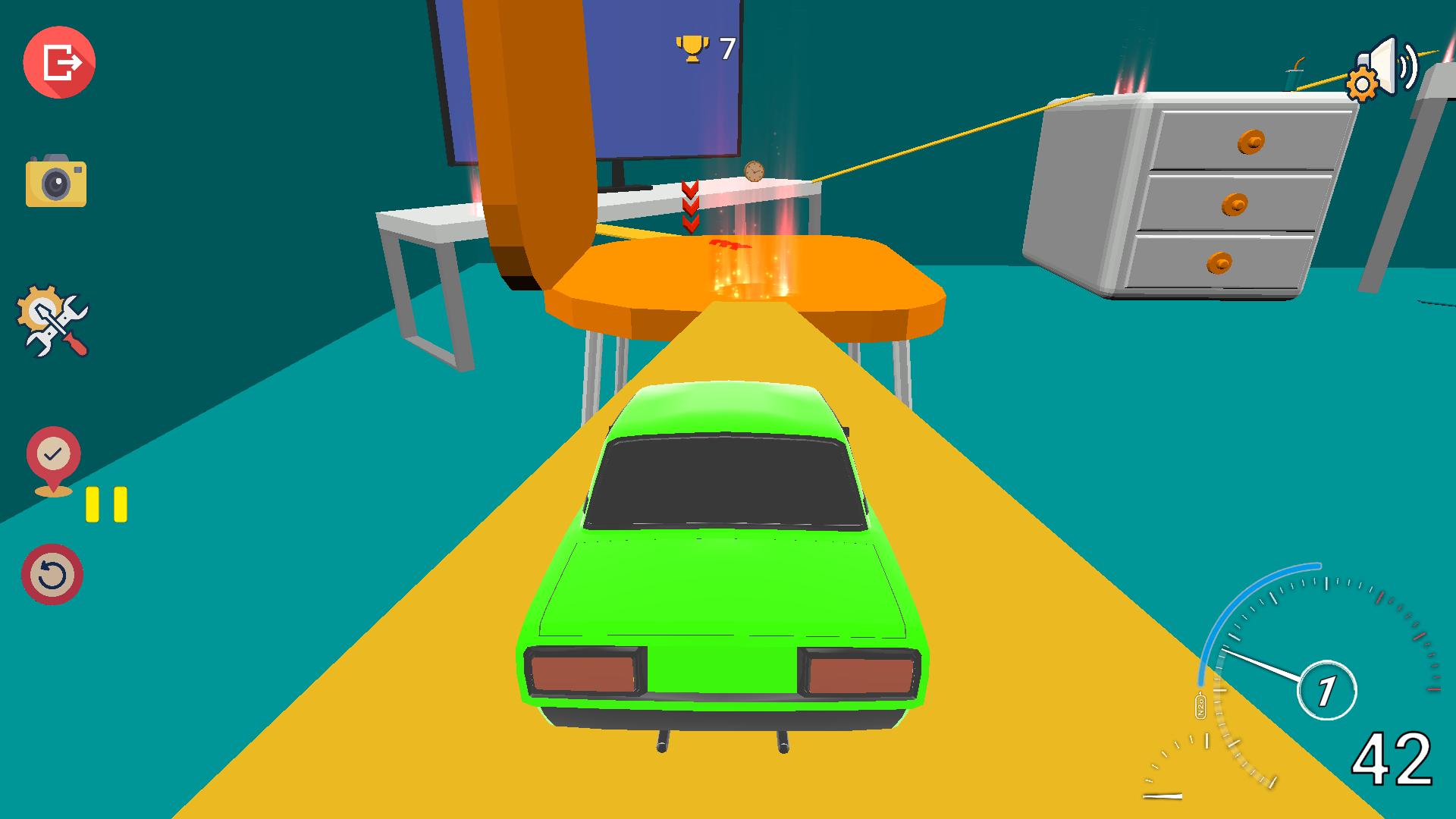 Mini Car: Room Parkour screenshot 17