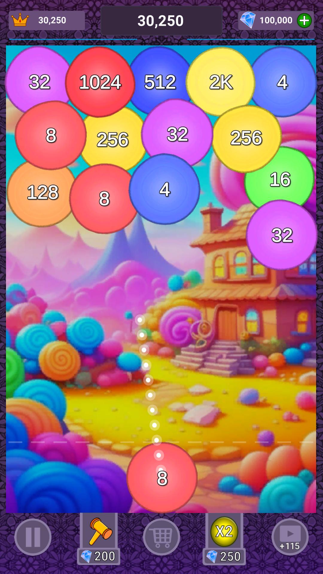 2048 Marmelade screenshot 9