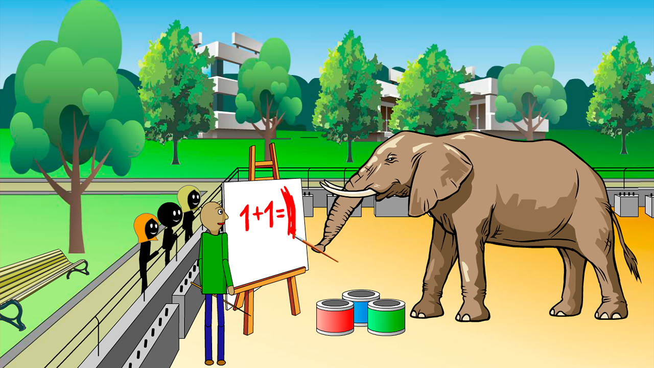 Baldi Circus Zoo screenshot