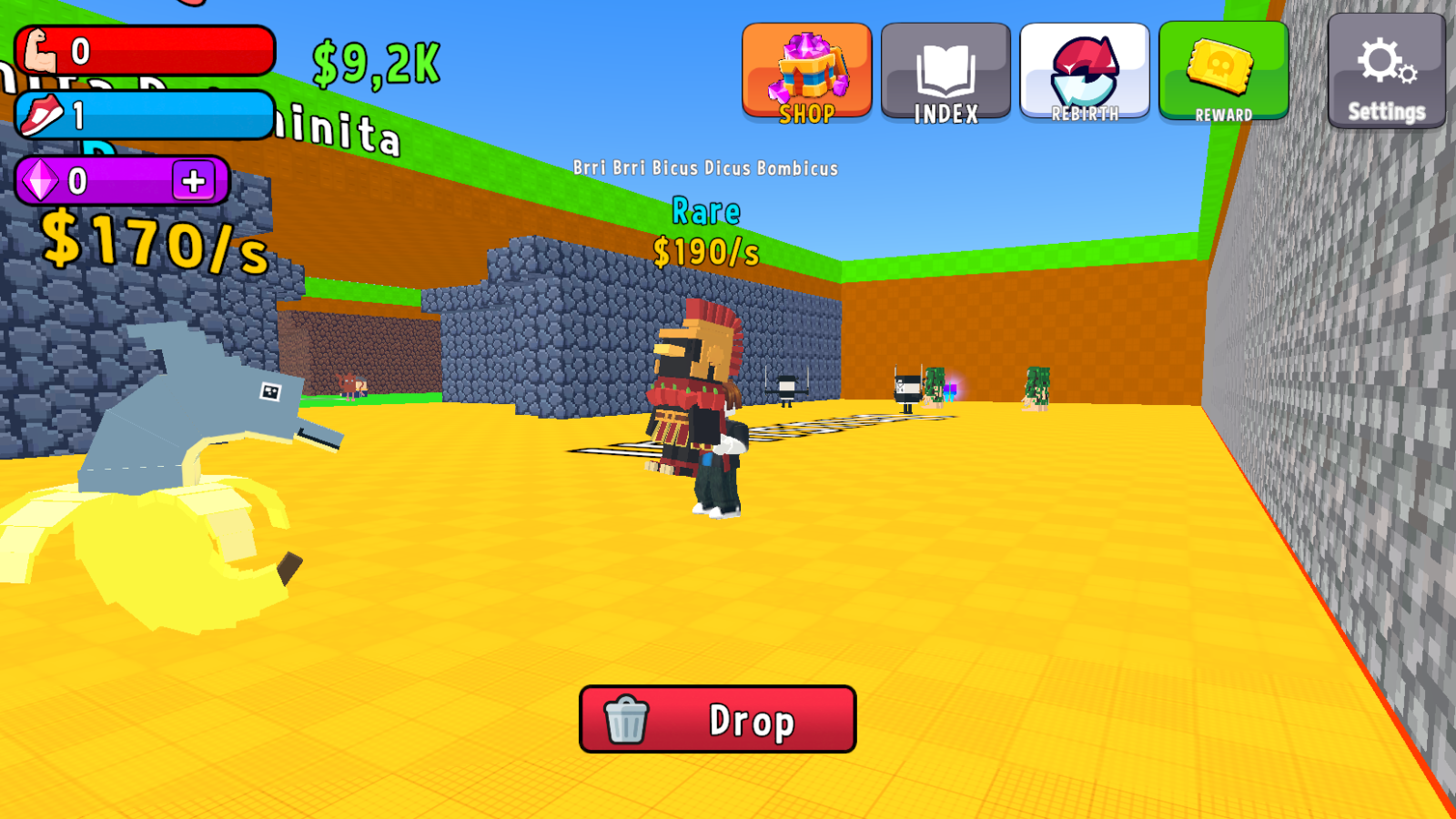 Drill Blocks for Brainrots — screenshot 3