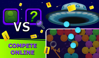 Bubble Duel: Online Puzzle