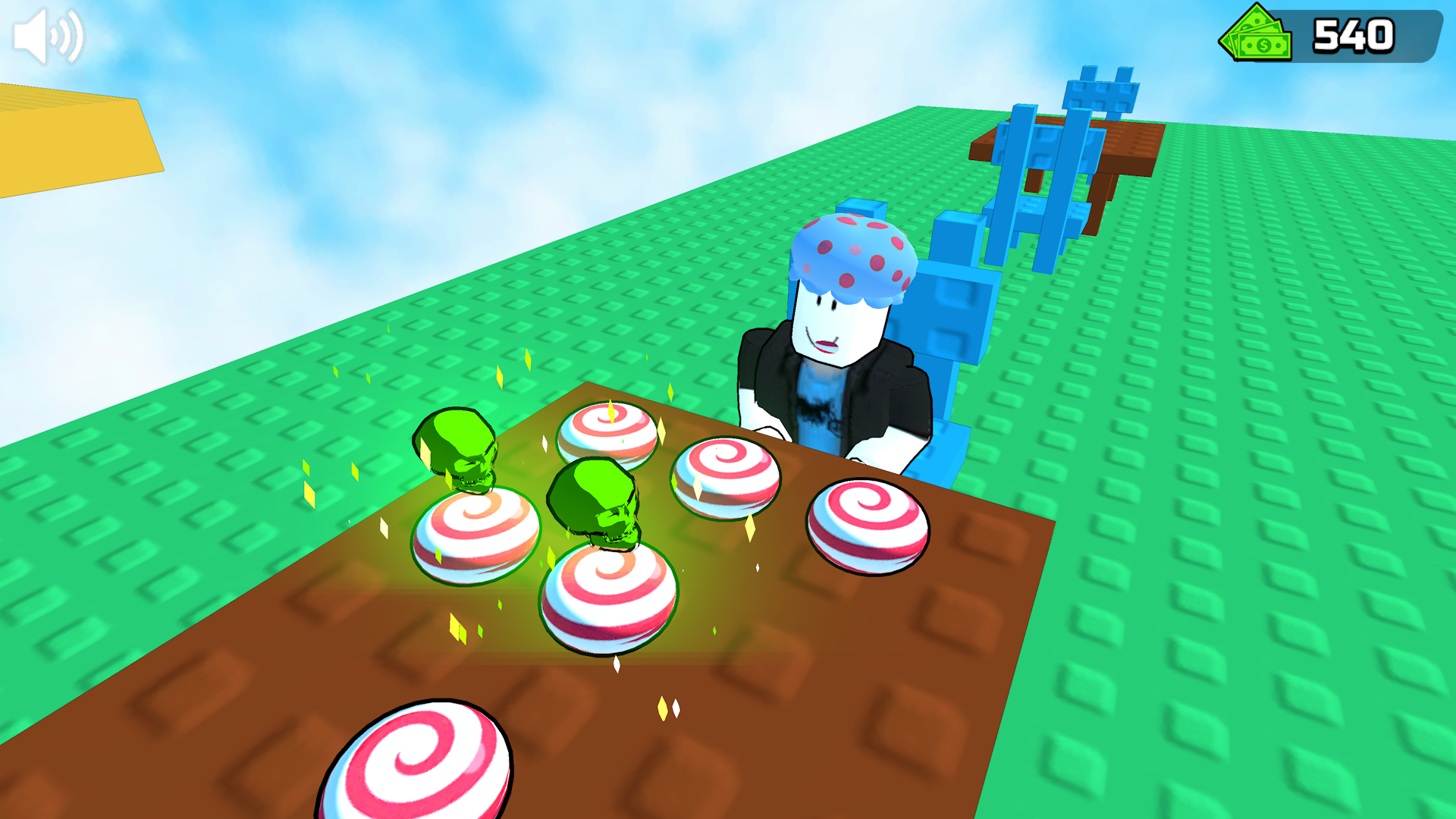 Roblox Poison Candy +1 Luck. screenshot