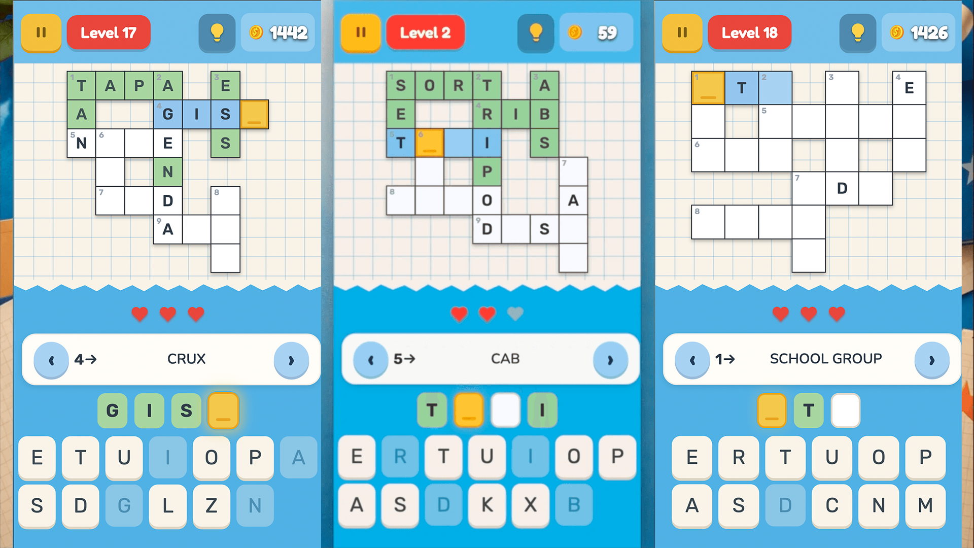 Cozy Crosswords — screenshot 1