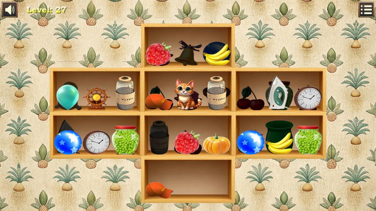 Put it on the shelves: Sort objects screenshot