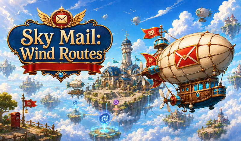 Sky Mail: Wind Routes game cover