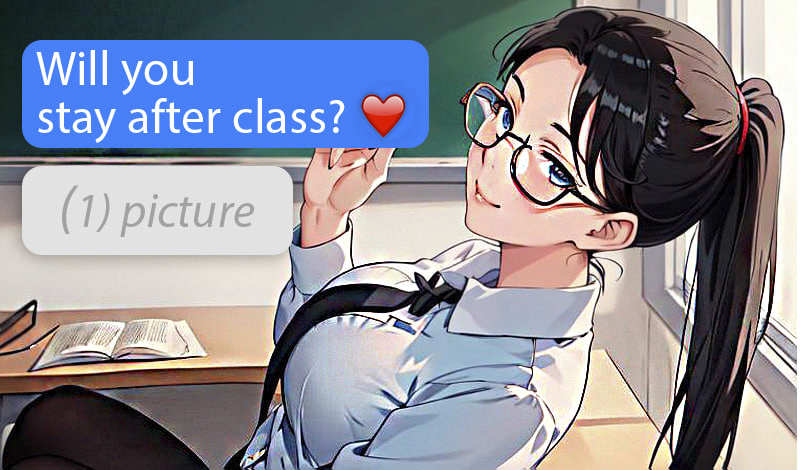 Chat with my Teacher game cover