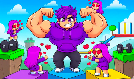 Obby: Become Cool 99 Strength Simulator