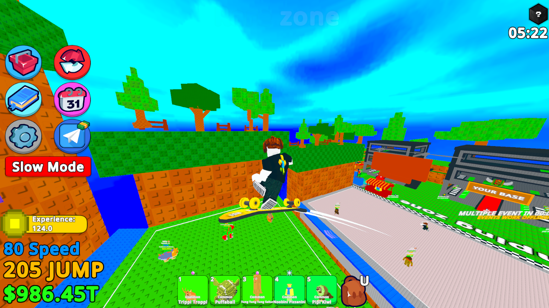 Obby: Skateboard tricks for Brainrots! — screenshot 8