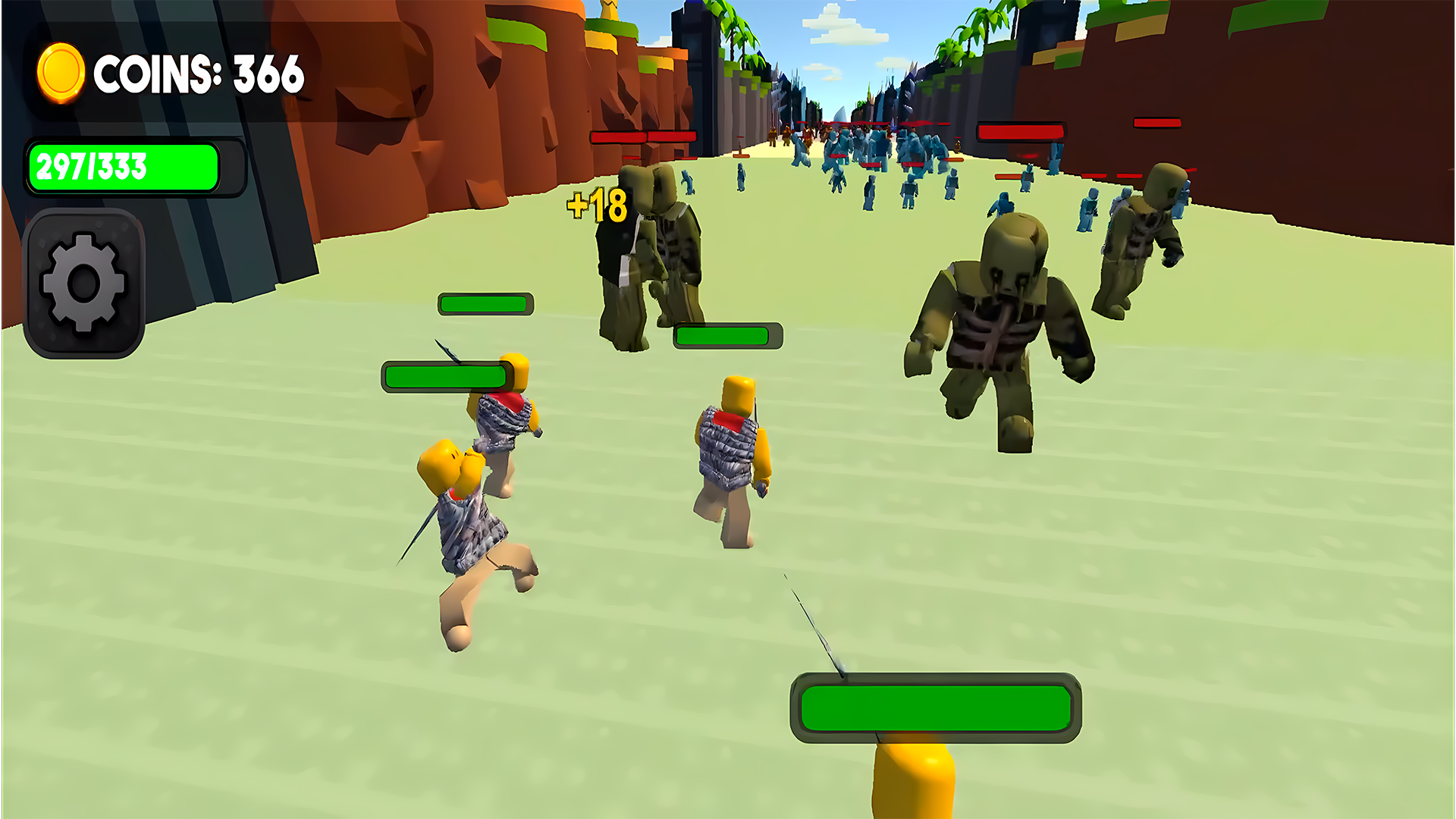 Assemble an army of swordsmen — screenshot 2