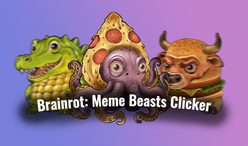Brainrot: Meme Beasts Clicker game cover