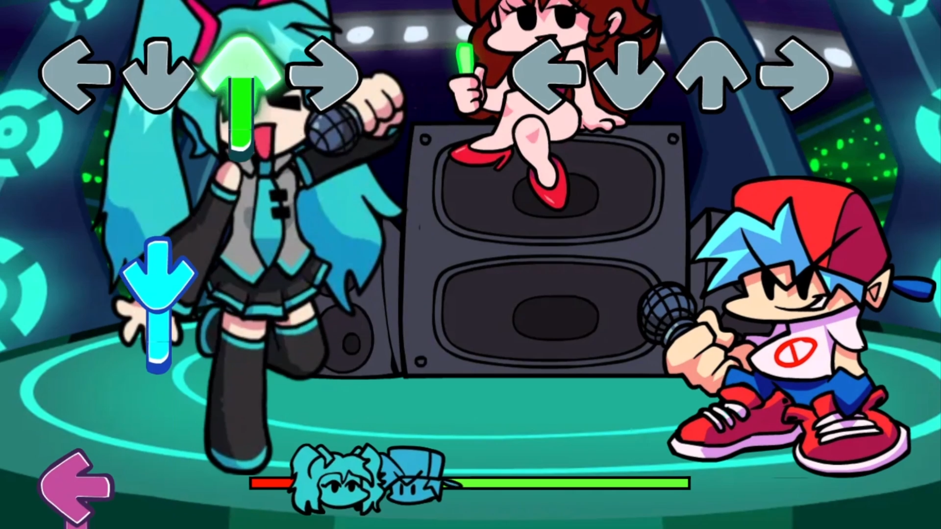 Friday Night Funkin vs Miku screenshot