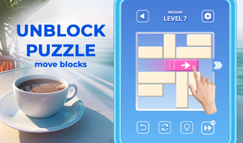 Unblock Puzzle - move blocks