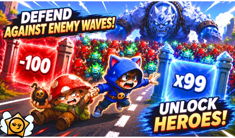 Brawl Rush: Number Arena game cover