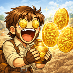 Раскопки: кликер артефактов