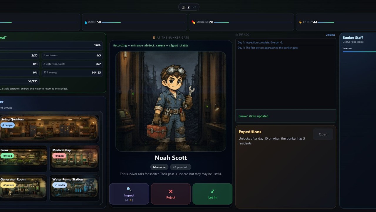 Who gets into the bunker? — screenshot 7