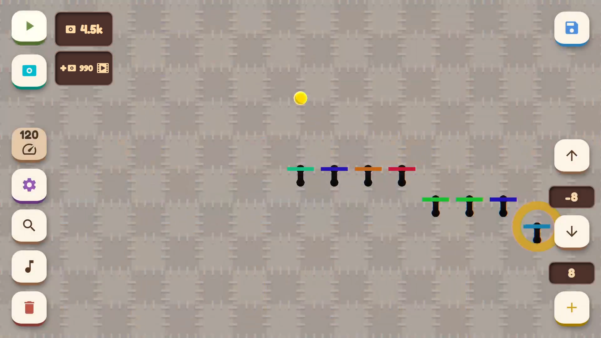 Musical Ball: create your own melody screenshot