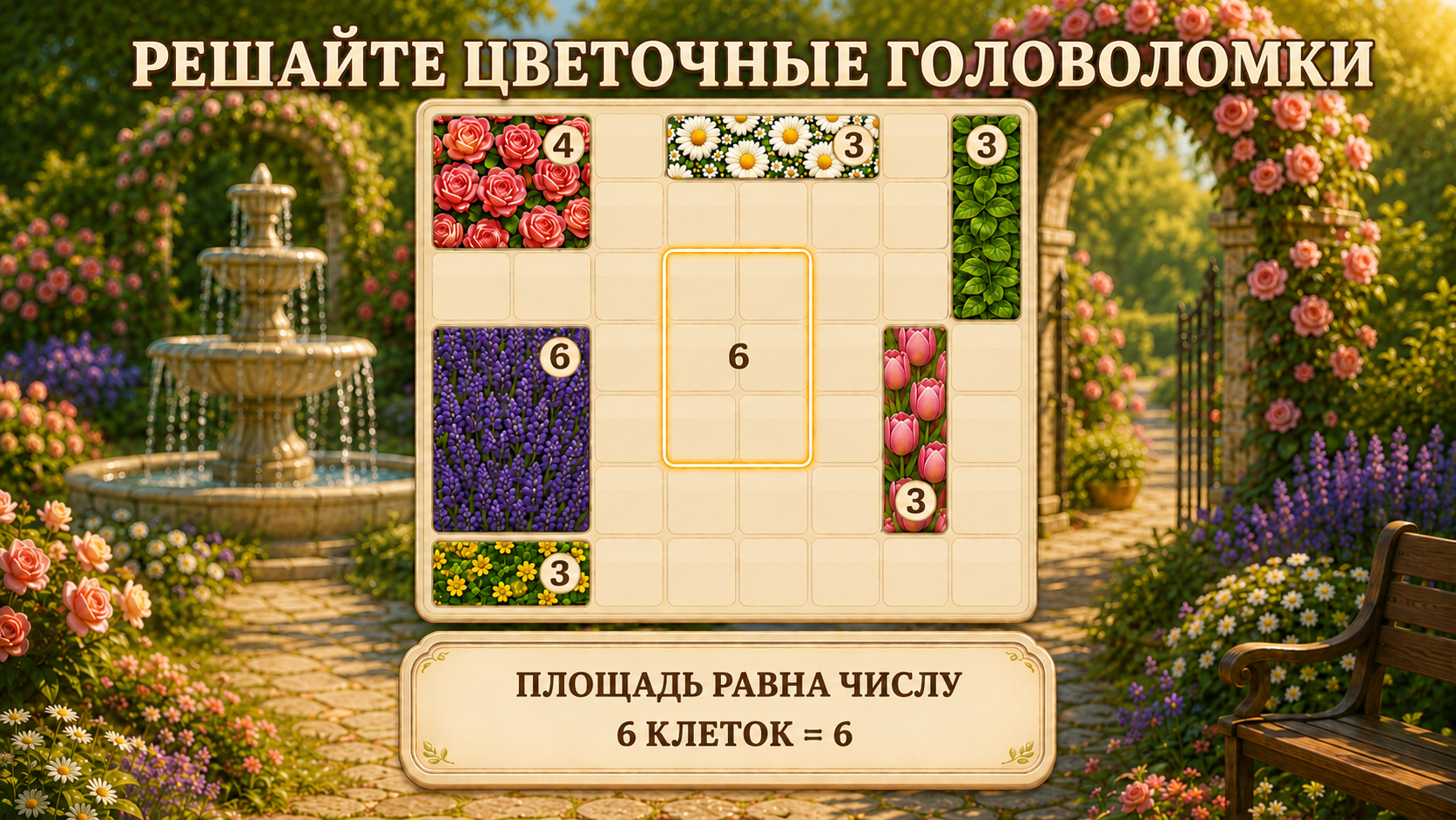 Тайны цветочного сада — screenshot 1