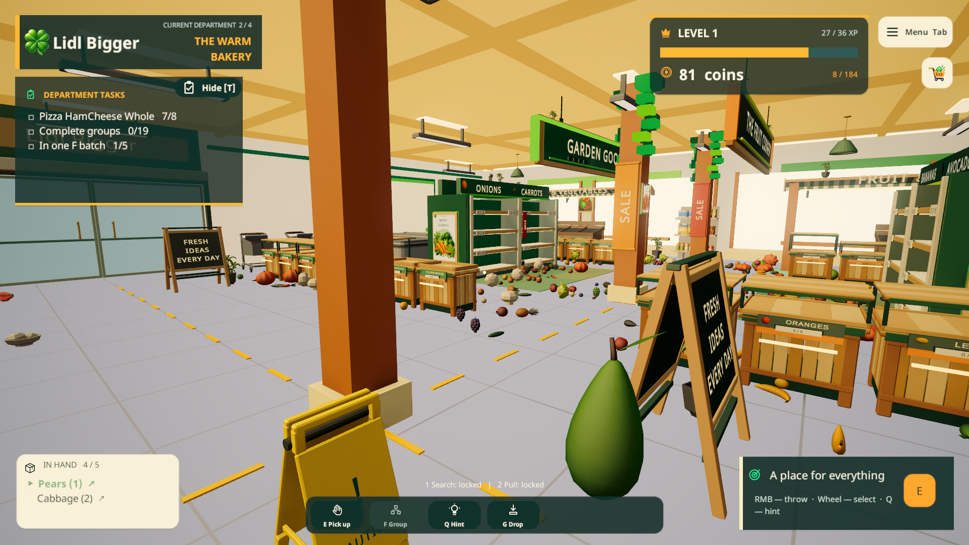 Chaos In Supermarket screenshot 2