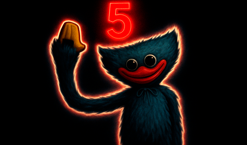 Five Nights with Poppy Playtime game cover