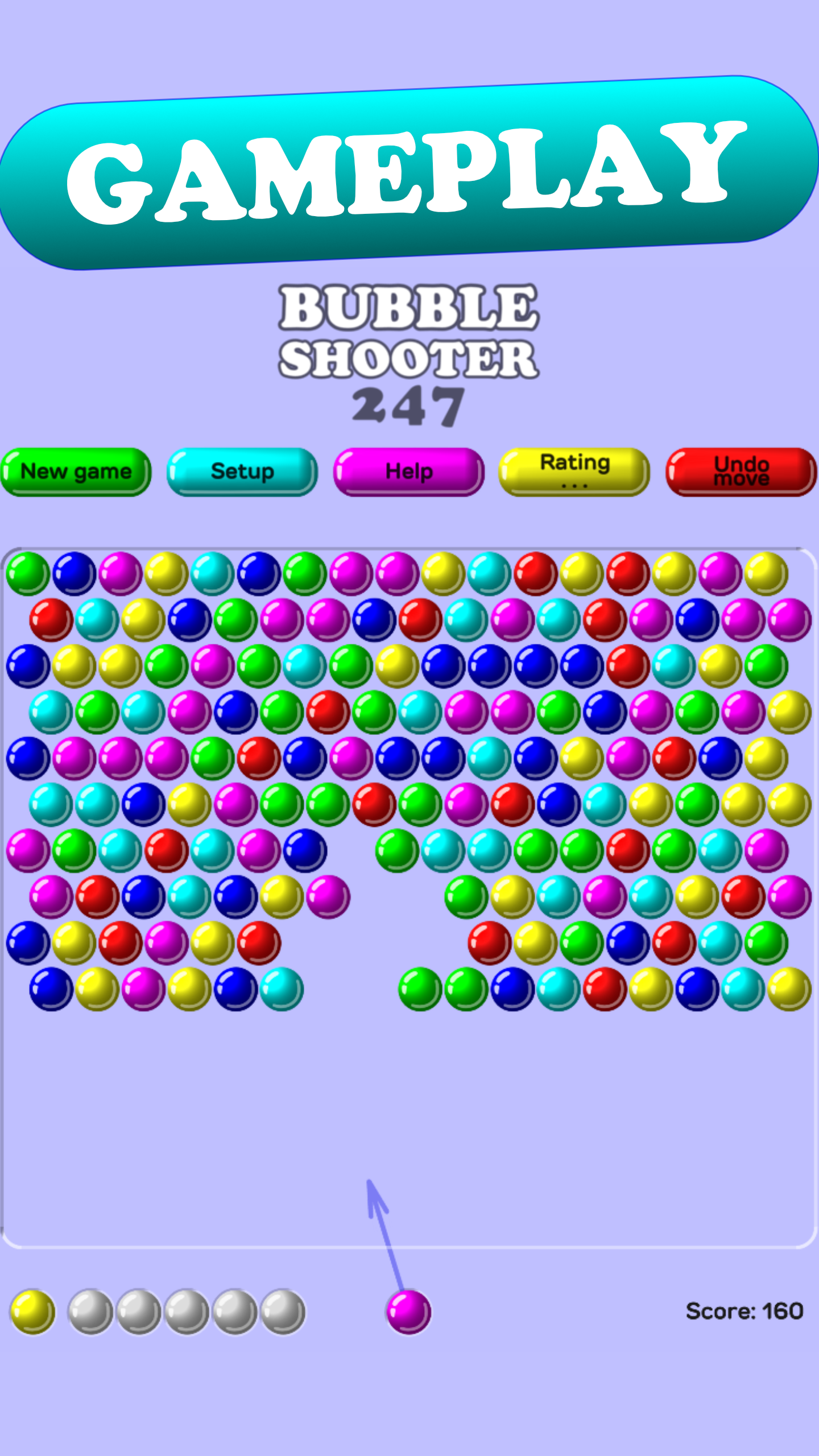 Bubble Shooter 247 screenshot 4
