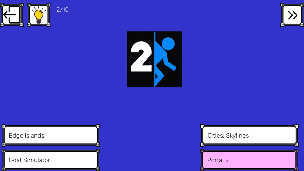 Video games: quiz — screenshot 2