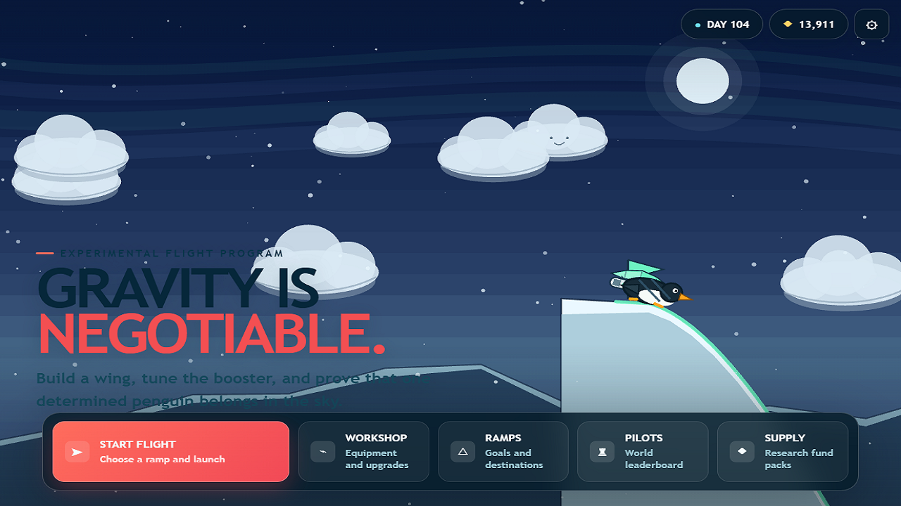 Penguin learns to fly — screenshot 7