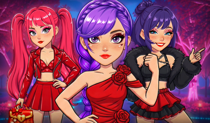 Romantic K-Pop Transformation game cover