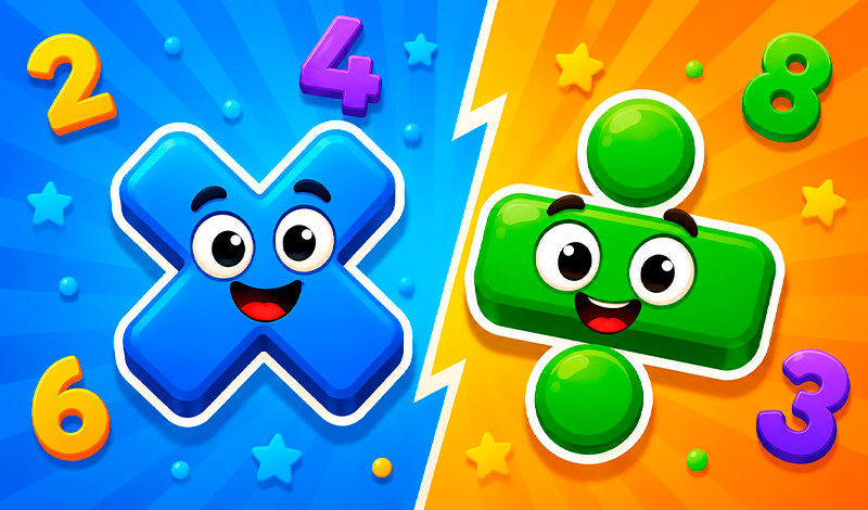 Multiply & Divide! game cover