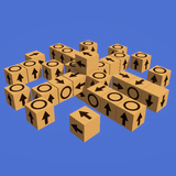 Disassemble 3D shapes out of cubes