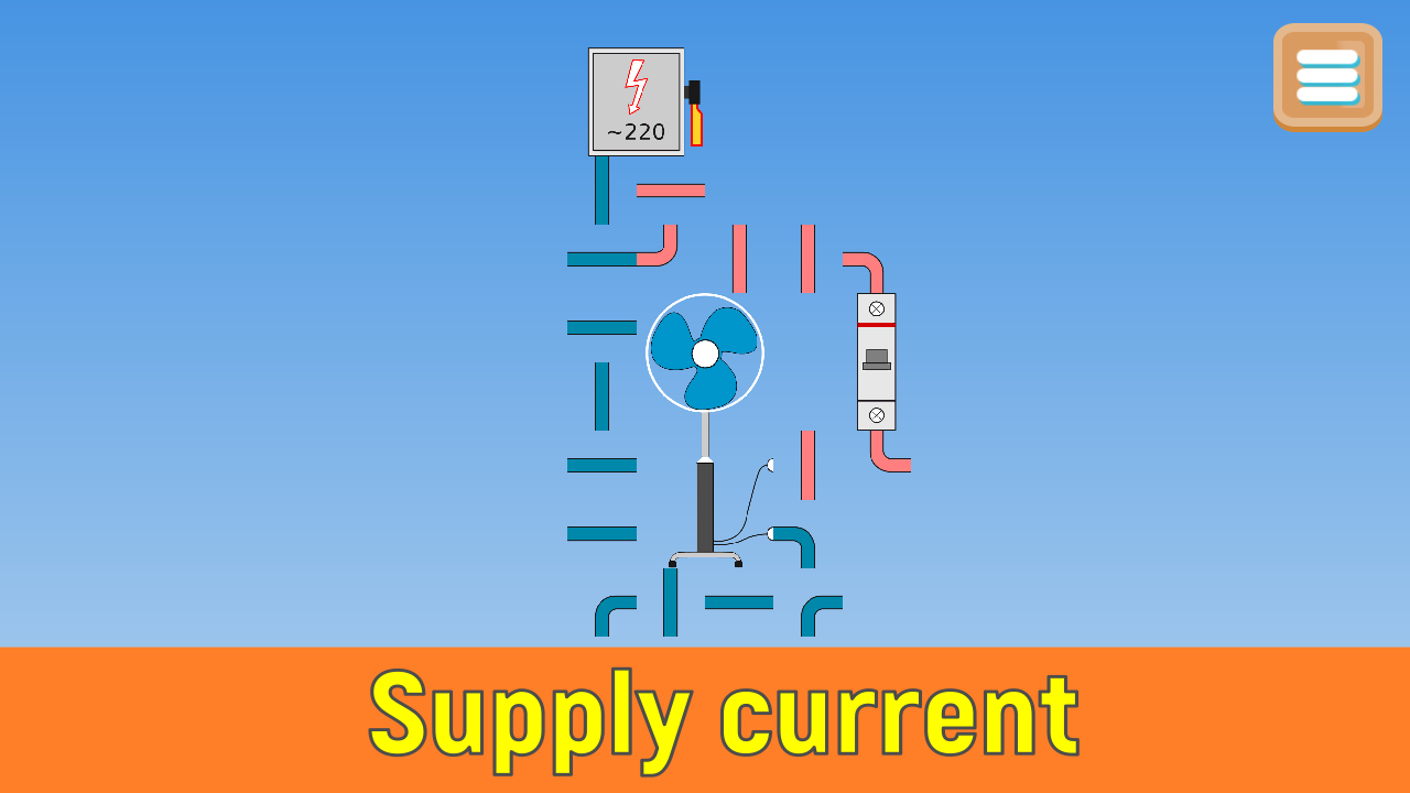 Electrician puzzle screenshot