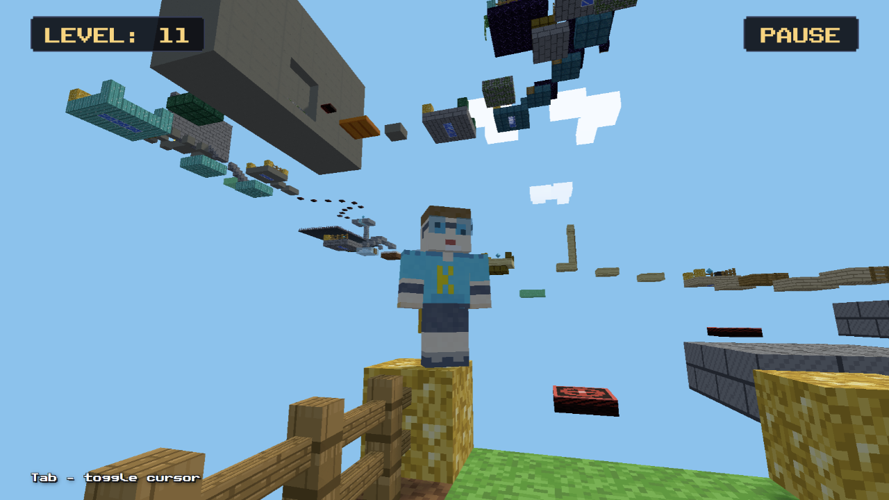 Qubie: Cloud Parkour — screenshot 8