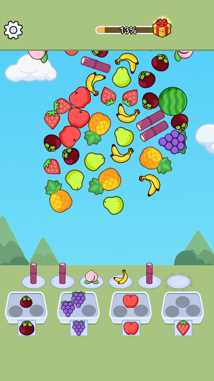 Fruit Catch: Falling Puzzle screenshot 4