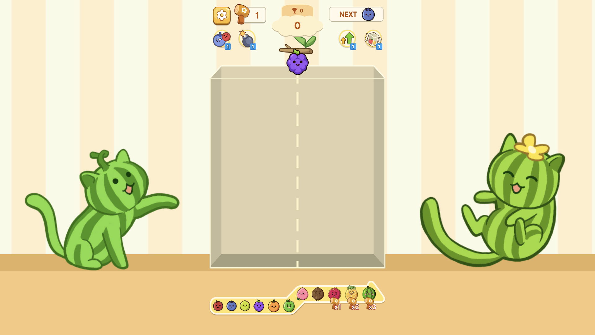 Fruit Merge: Juicy Drop Game screenshot