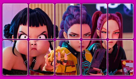 KPop Huntresses Puzzles: Huntrix, Rumi and Demons