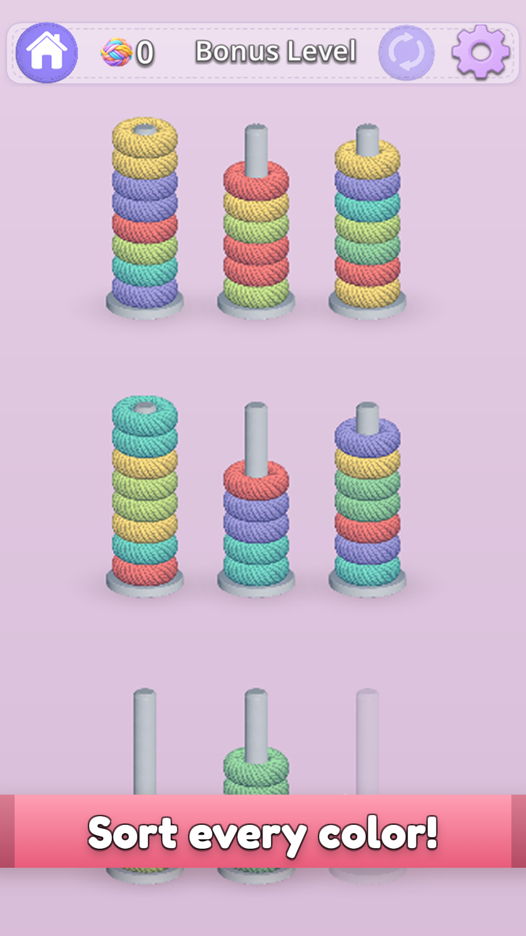 Thread Sort: Knit Pictures screenshot 6
