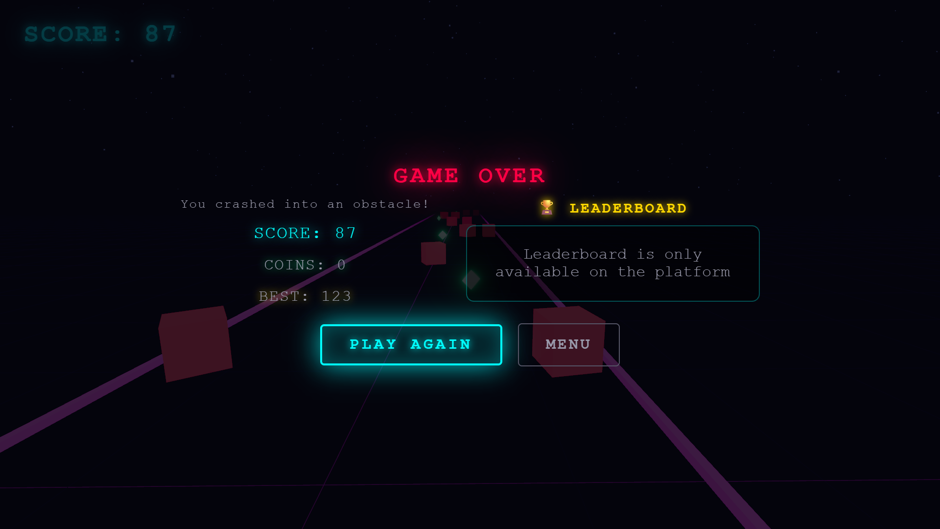 Neon Cyber-Runner — screenshot 3